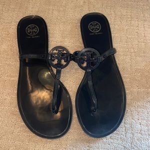 Navy Tory Burch sandals size 9